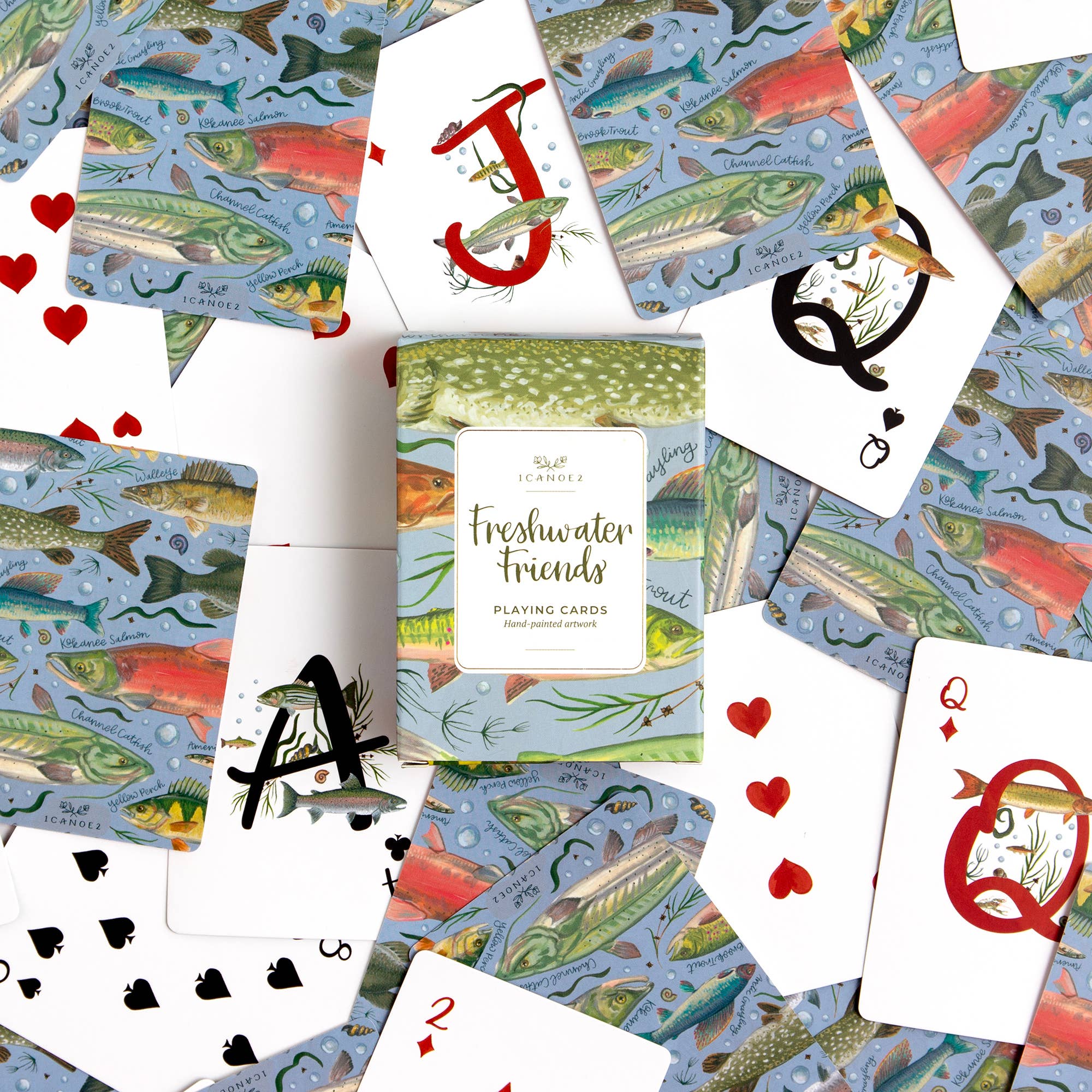 Freshwater Fish Deck of Playing Cards