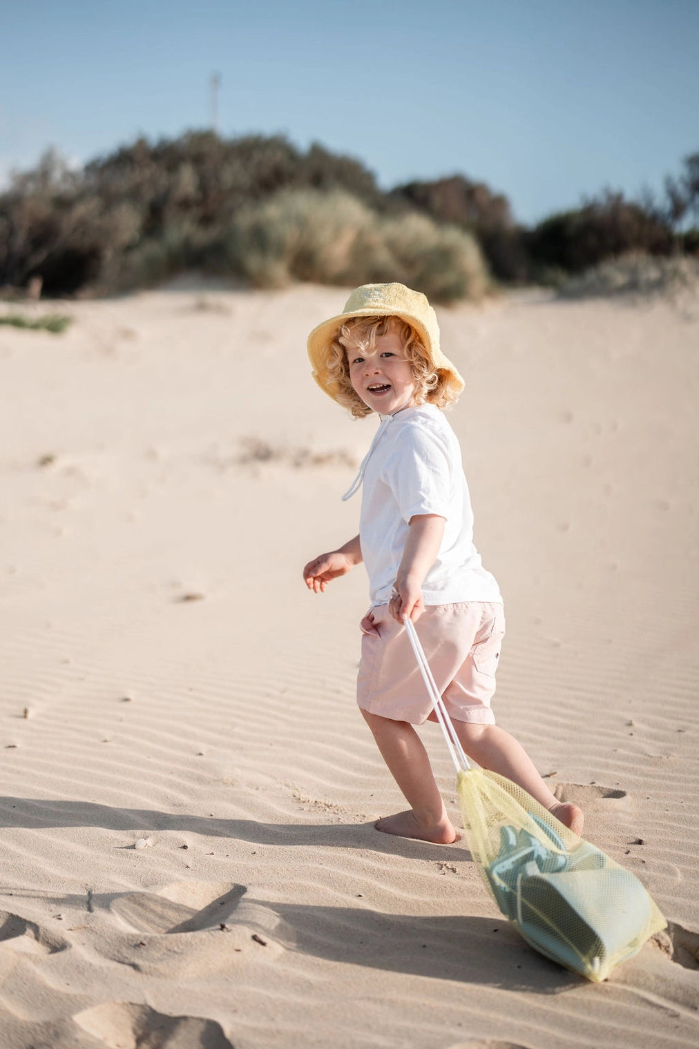 Noosa Beach Toy Bag - Sand