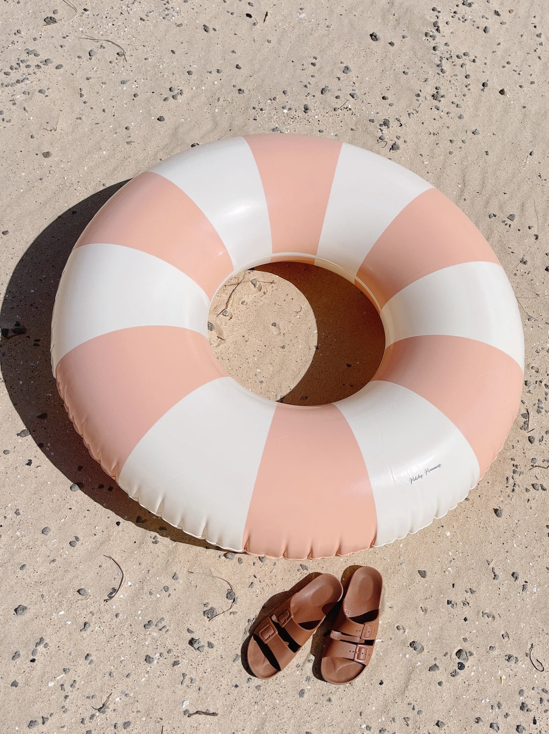 Anna Swim Ring - Peach Daisy