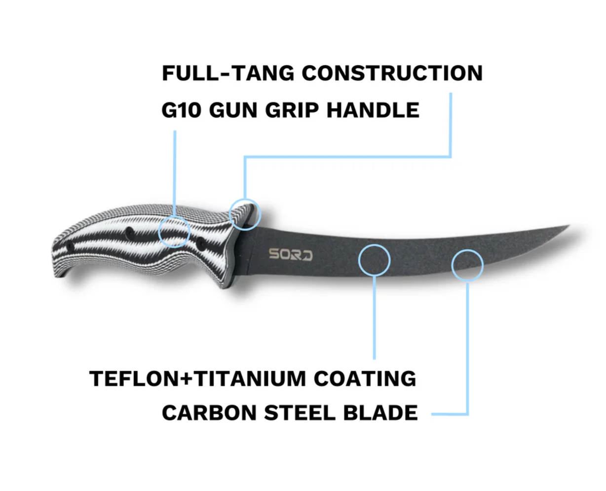 6" Fillet Knife - Flexy