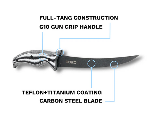 6" Fillet Knife - Flexy