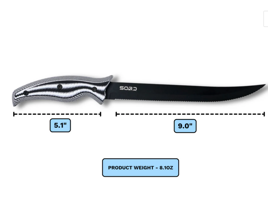 9" Serrated Blade