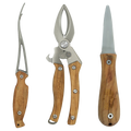 Wood Gift Set - Crabcutter-shrimp-tool-oyster Kn