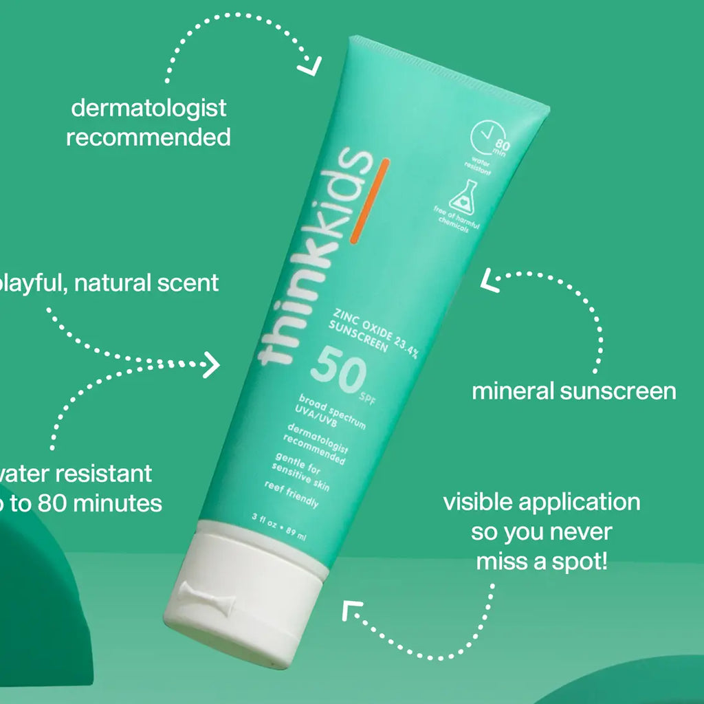 Think Kids Spf 50 Sunscreen 6 Oz