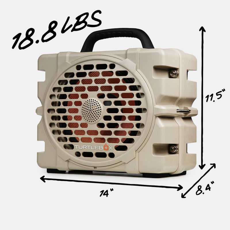 Turtlebox Grande in Field Tan