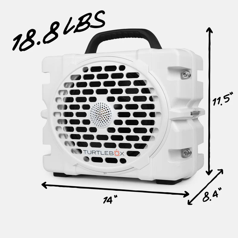 Turtlebox Grande in White