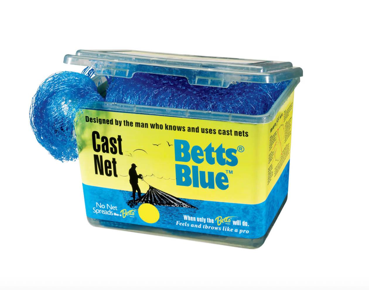Betts Blue Cast Net 6' - Blue