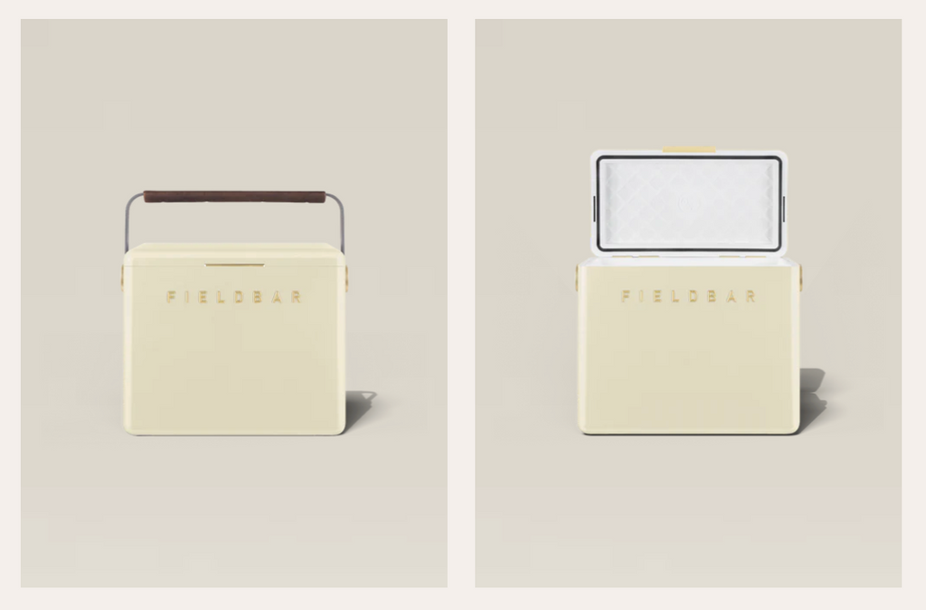 Hard Cooler / Gin Trunk - Safari White