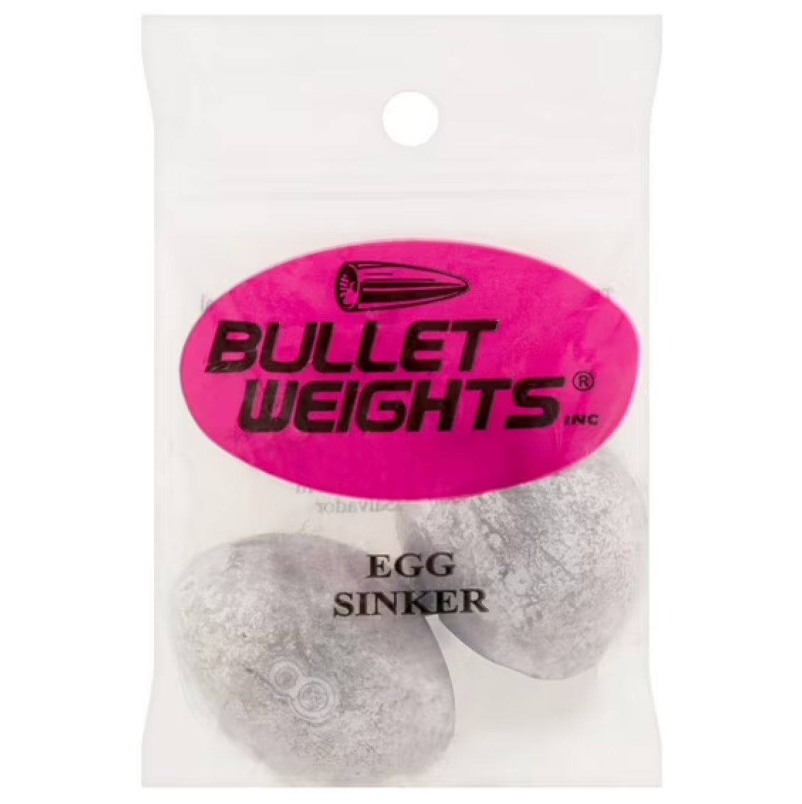 Bullet Weight Egg Sinkers - 8oz / 2pack
