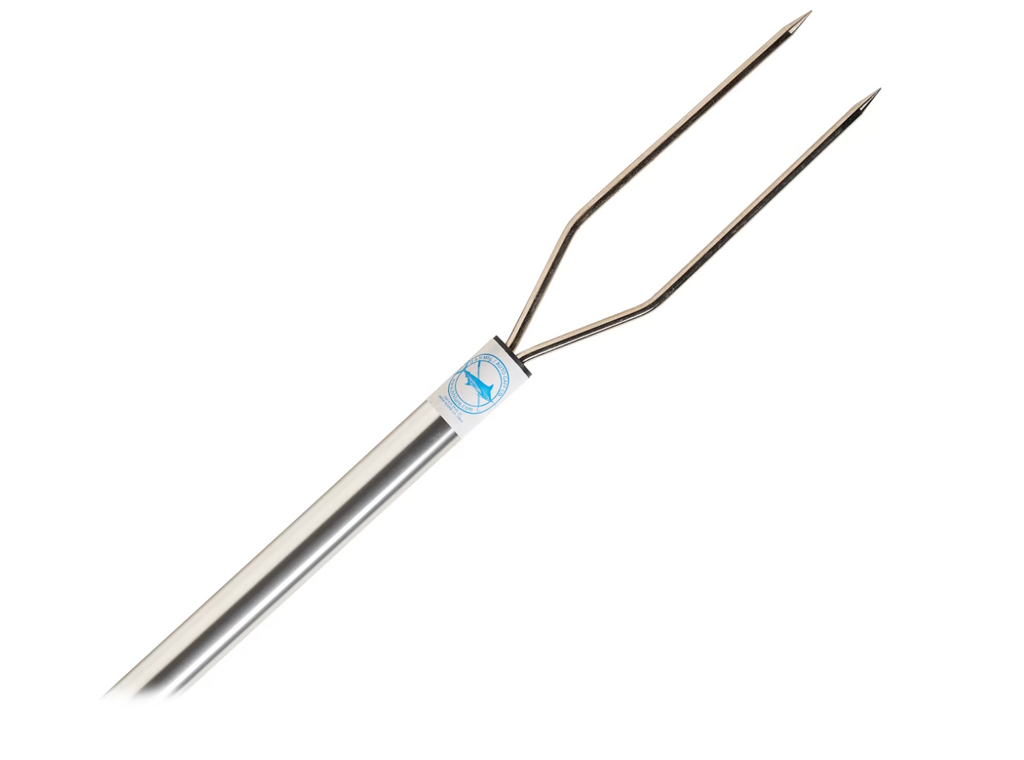 Aluminum Flounder Gig 48in Handle Double Prong