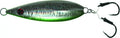 Angry Flutter Jig-rigged 5.75oz W/2 Assist - Green