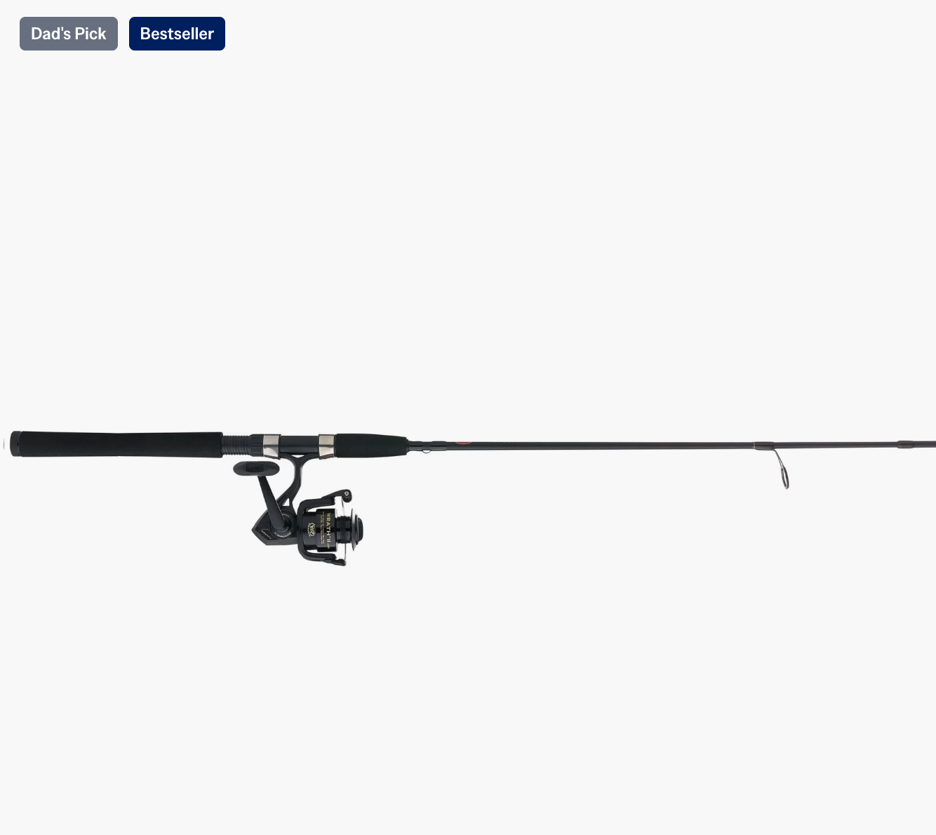 Penn Combo Wrath II Spinning 6'6" 2pc ML