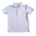 Performance Polo - Blue and Red
