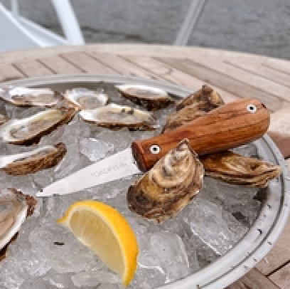 Olive Wood Oyster Knife