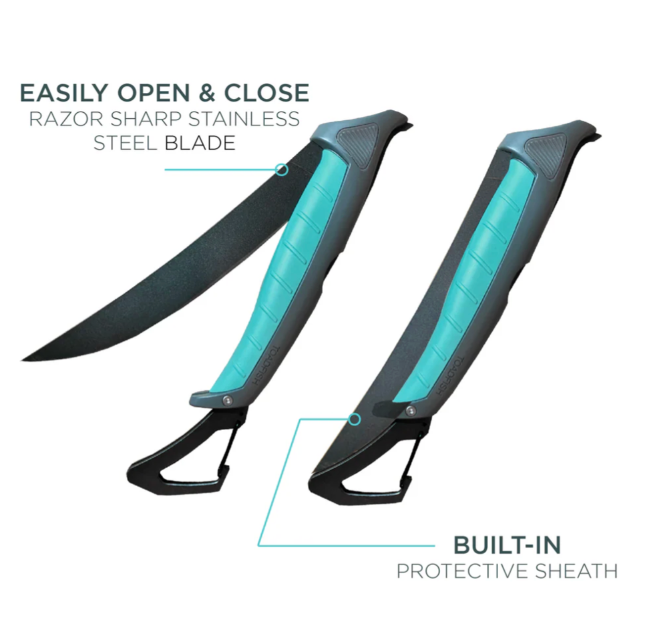 Stowaway Folding Filet Knife - 7"