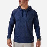Bay Break Performance Hoodie - Stars and Stripes