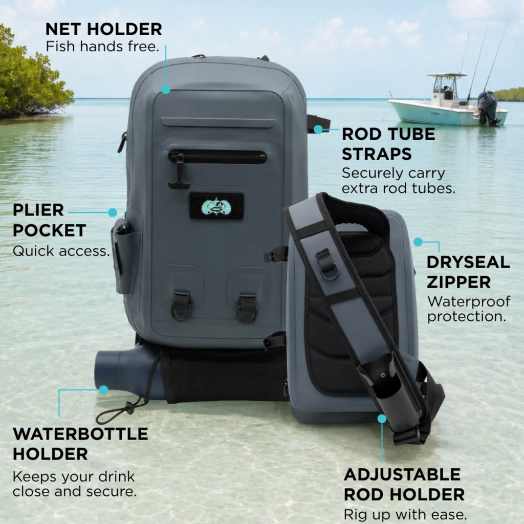 Sealed Fishing Sling Pack