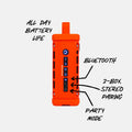 Turtlebox Ranger in Orange