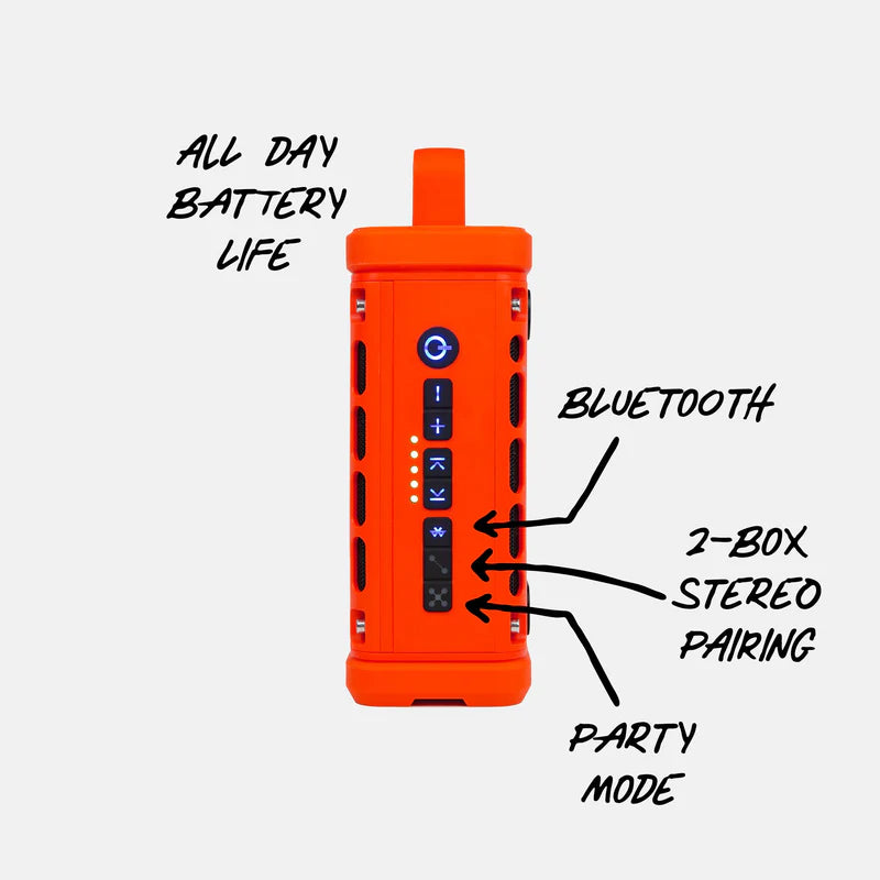 Turtlebox Ranger in Orange