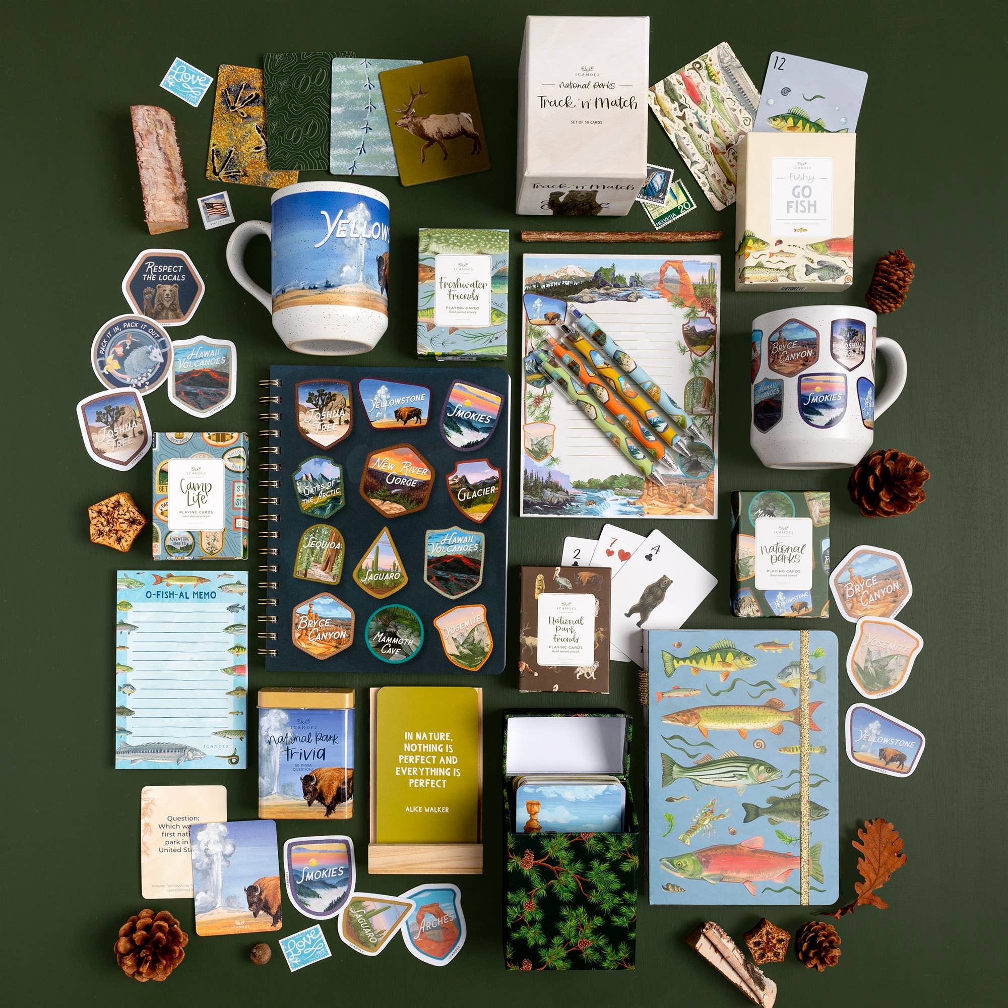 Freshwater Fish Deck of Playing Cards
