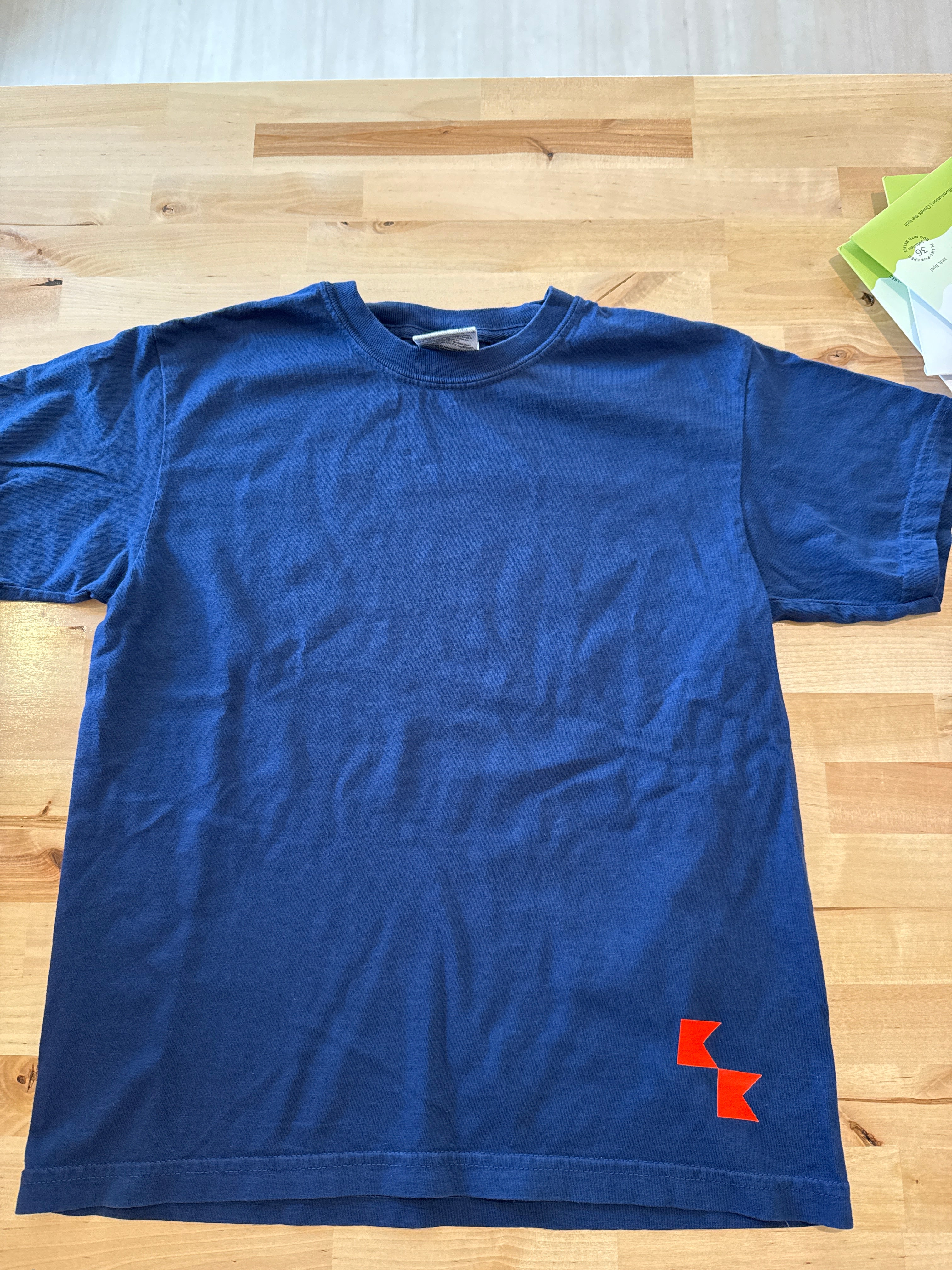 Navy Youth Flag Tee