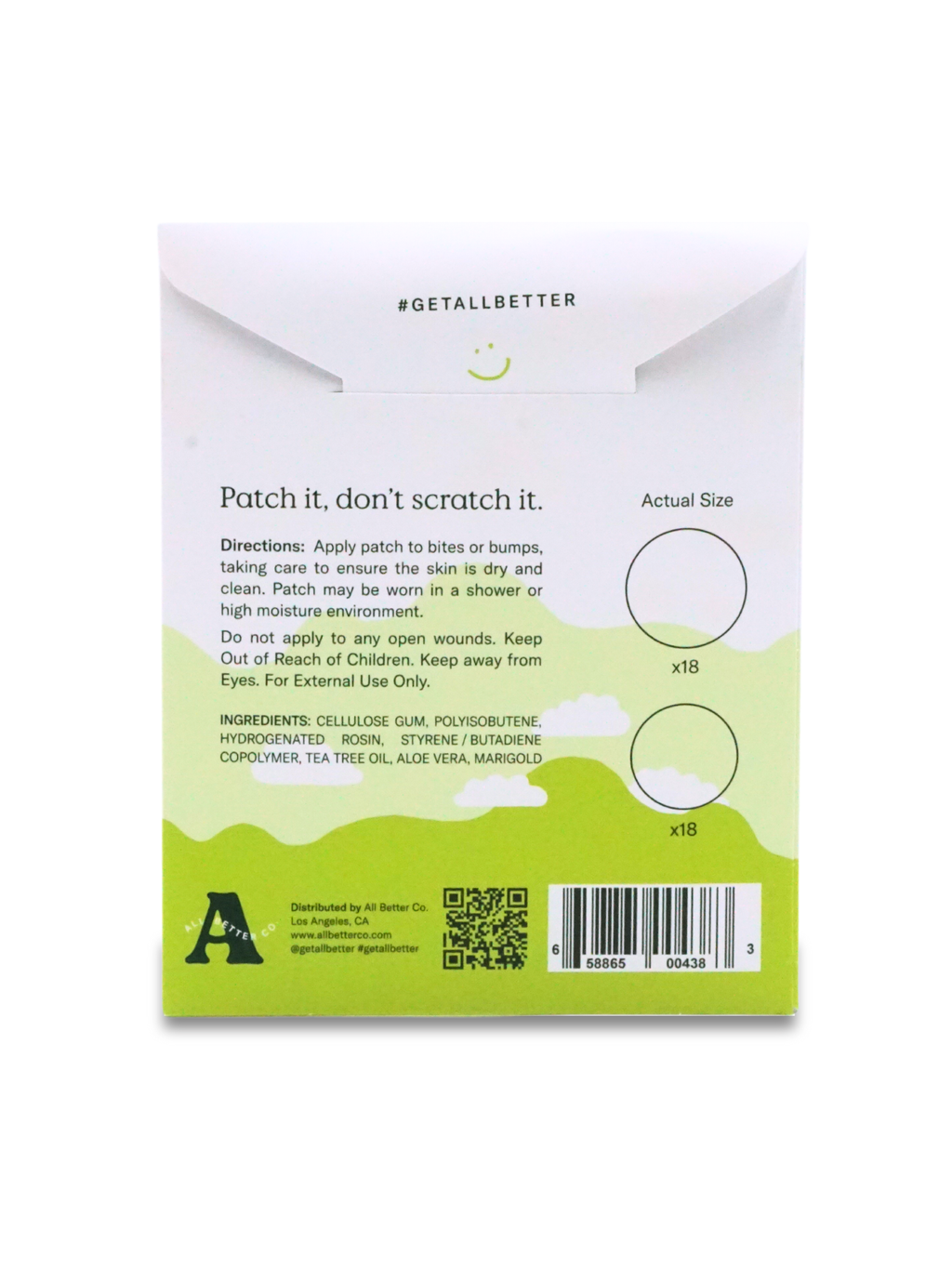 Don't Scratch That Patches