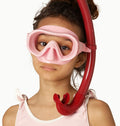 Betty Snorkeling Set- French Rose and Ruby Red