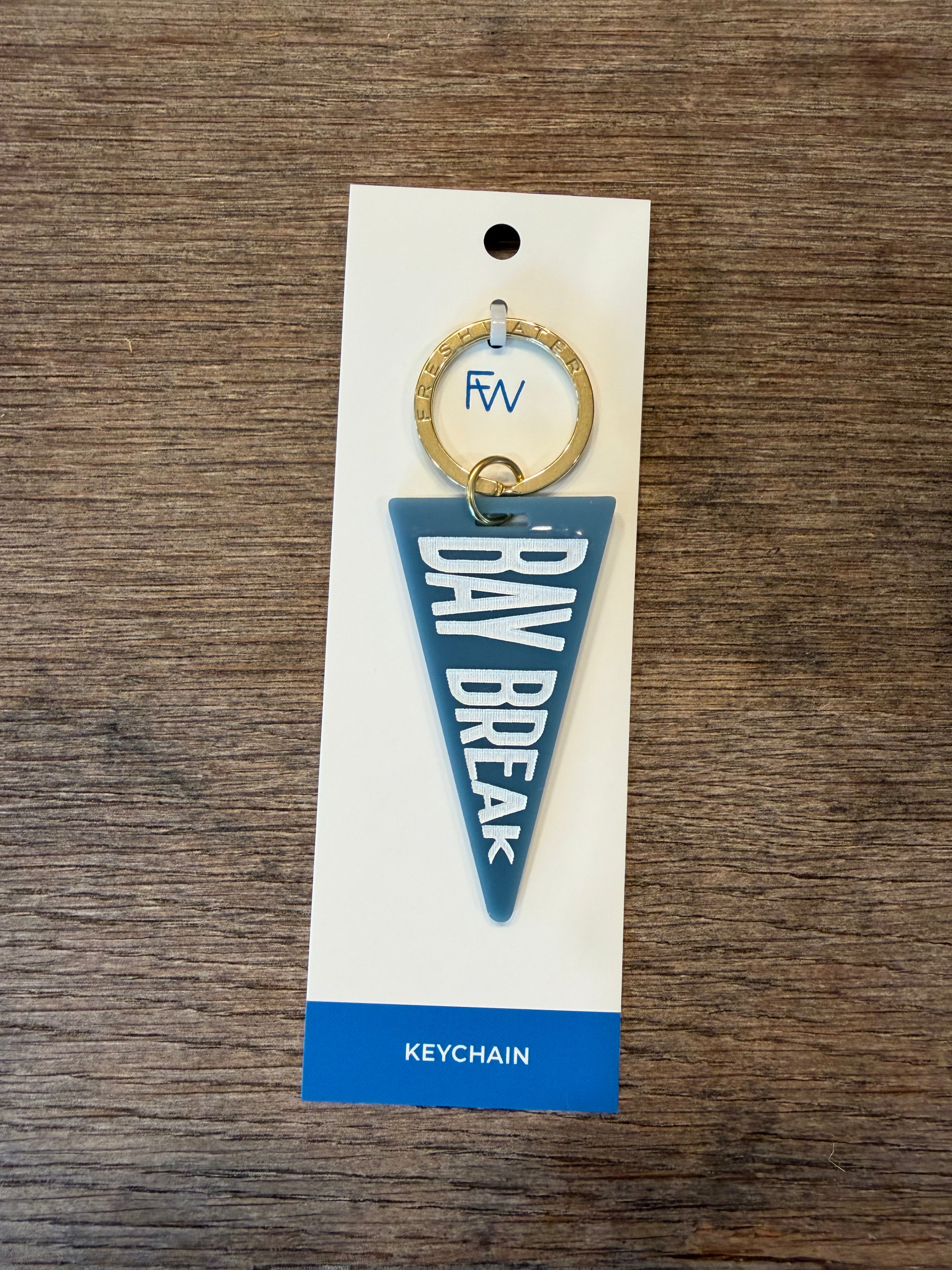 Bay Break Acrylic Keychain