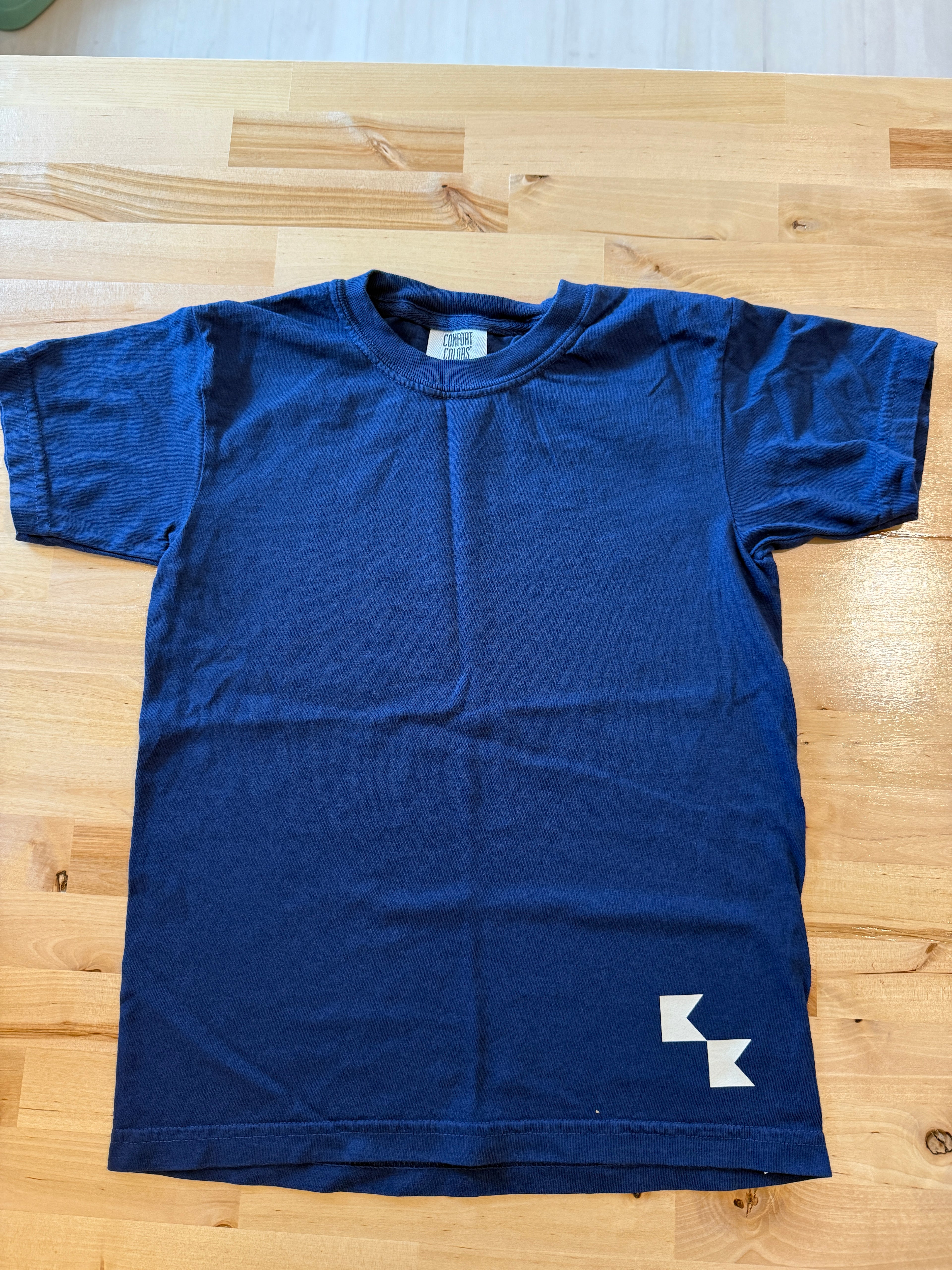 Navy Youth Flag Tee