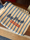 Bay Break Embroidered Pouch