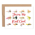 Reel Deal Fishing Father's Day Greeting Card