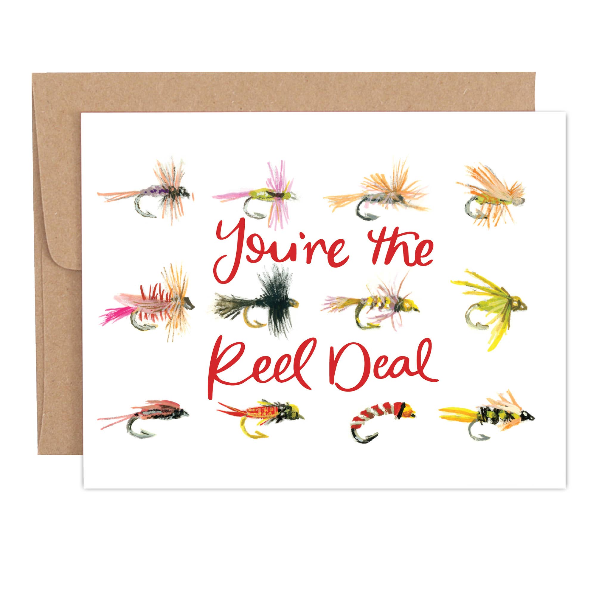 Reel Deal Fishing Father's Day Greeting Card